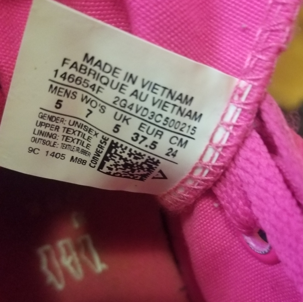 Women's Pink and Brown Suede Hi Top Convertible - Picture 10 of 11